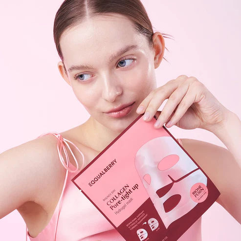 Eqqual Berry Collagen Glow Up Hydrogel Mask UAE