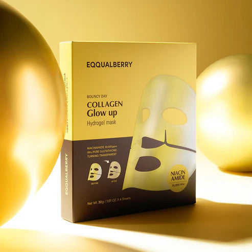 Eqqual Berry Collagen Glow Up Hydrogel Mask UAE