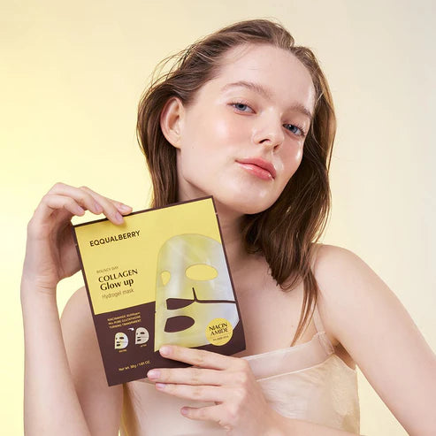 Eqqual Berry Collagen Glow Up Hydrogel Mask UAE